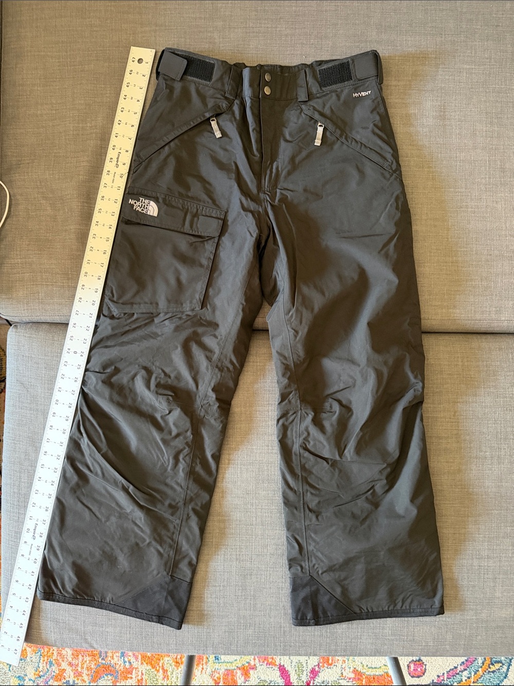 The North Face Hyvent Men’s Black Cargo Ski/Snowboard Pants